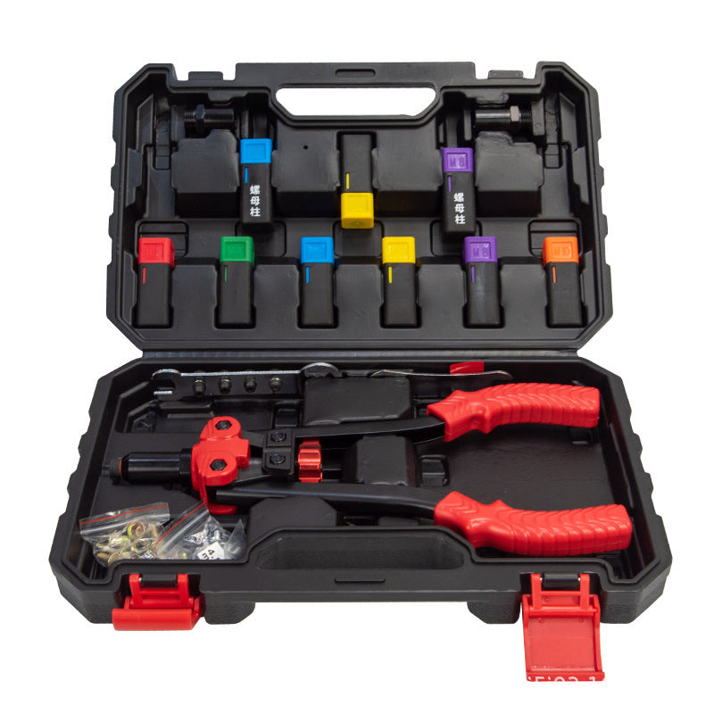 CY-0271-1 modular riveting kit in its open case