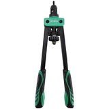 Front view of the green-head 13-inch TUOCHI rivet nut tool