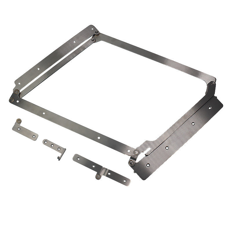 XR-ZDM180 top-mounted folding-door linkage and mounting fittings