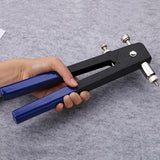 Actual single-hand tool held over a work surface