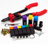 Red-grip CY-0271-1 tool and colored attachment boxes