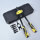 AUBON tool with metric setting heads, wrench and open case