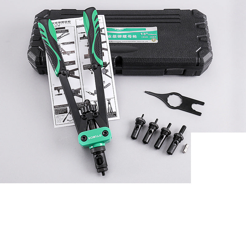 13-inch TUOCHI tool, metric heads, wrench and case
