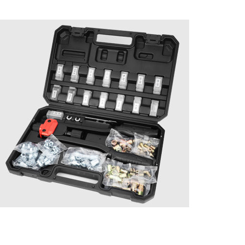 DZT26225 16-inch hand rivet nut tool kit in its open case
