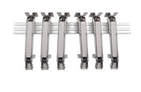 Six hinges with the included connecting rod