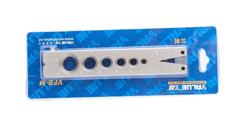 Actual packaged imperial VFT clamping-plate example; metric version is a different selected plate