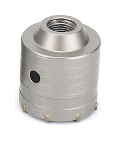 Actual 65 mm core-cutter component from the four-size masonry kit; other cores, rod and pilot drills are described separately