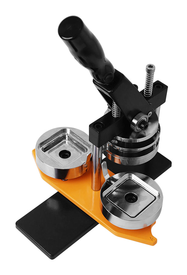 50mm Rounded-Square Metal Badge Press - main machine view