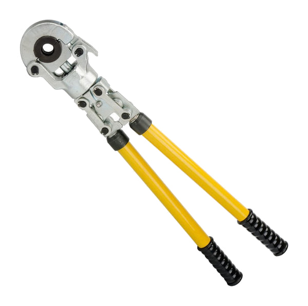 The gallery shows the yellow-handled JT-1632 mechanical press tool on pure white. Loose die assortments are not individually pictured.