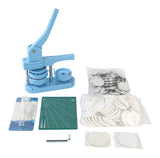 Round Rotary Plastic Badge Maker and Starter Kits - selected components or alternate view