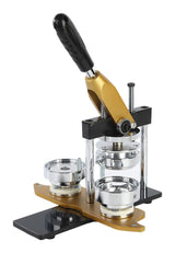 Curved-Base Metal Rotary Badge Press - main machine view