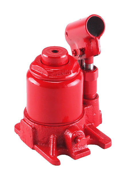 The gallery shows the actual red replacement jack on pure white. It is a separate component, not the complete hose crimper.