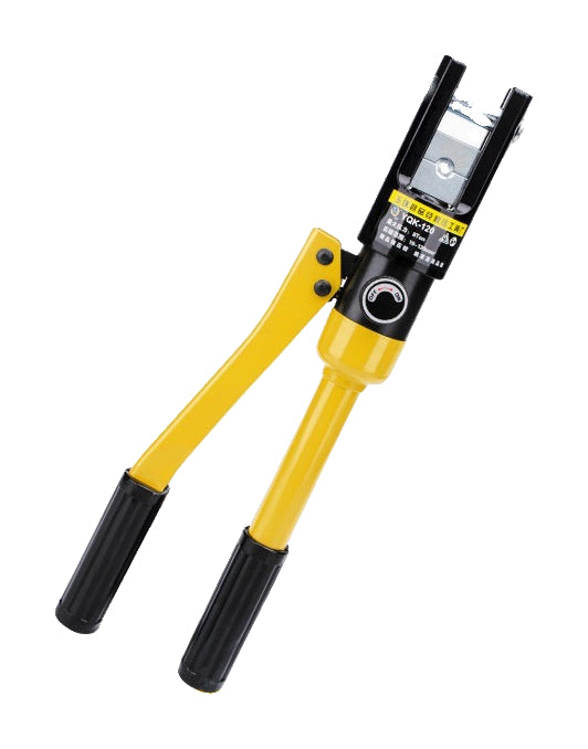 one yellow YQK-120 tool only on pure white