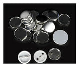 44mm Pin Badge Blank Material Kits - original component or reverse view