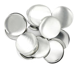 58mm Pin Badge Blanks and Refill Materials - unprinted shell component