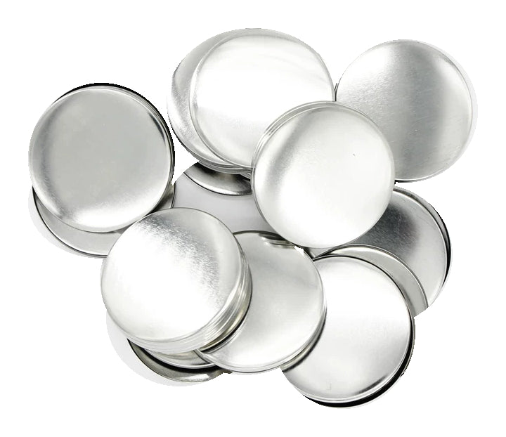58mm Pin Badge Blanks and Refill Materials - unprinted shell component