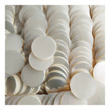 Clear Badge Film Discs and A4 Holographic Sheets - original component or reverse view