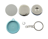 Colored Button Keychain Blank Kits - primary component or tool view