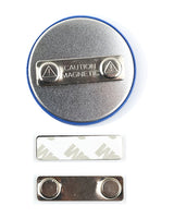 Round Magnetic Badge Blank Material Kits - primary component or tool view