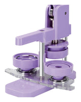 Purple Straight-Lever Manual Badge Maker Kit - tooling or assembly detail