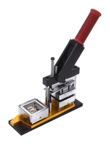 Square and Rectangular Magnet Badge Press Kits - selected components or alternate view