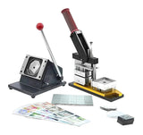 Square and Rectangular Magnet Badge Press Kits - tooling or assembly detail