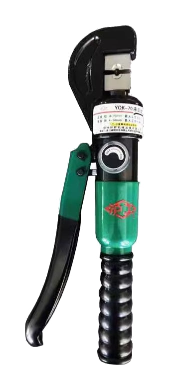 one green compact 70 C-head tool only on pure white
