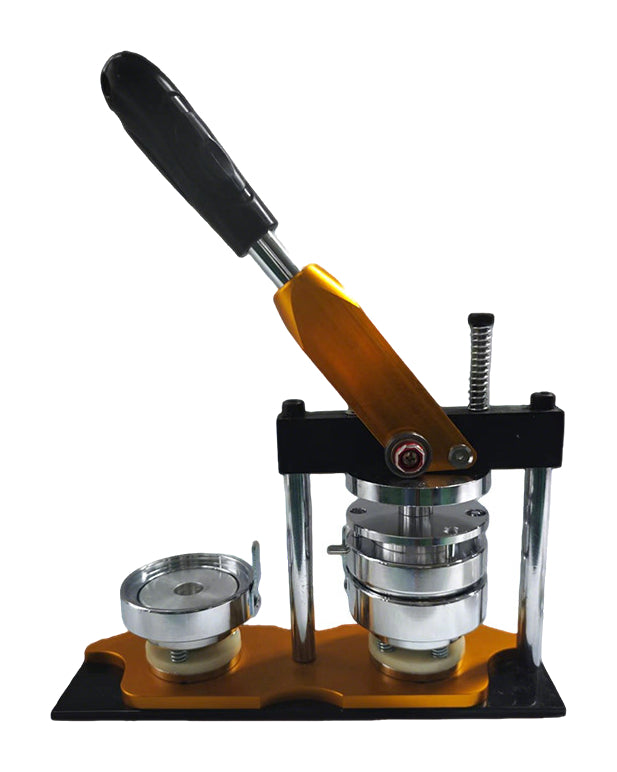Rectangular-Base Metal Rotary Badge Press - main machine view