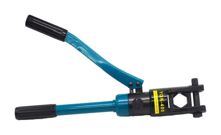 one blue YQK-400 tool only on pure white