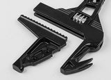 Black basin-wrench head with its reversible jaw insert shown detached.