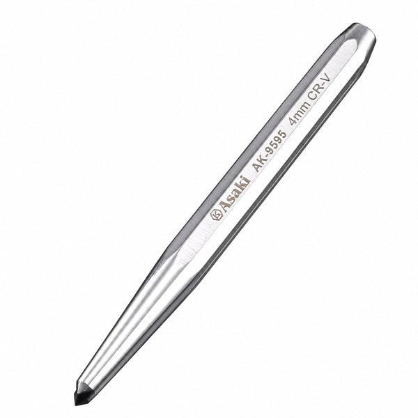 Asaki automatic center punch with engraved 4 mm marking
