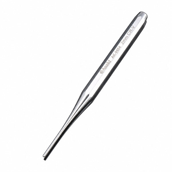 Asaki cylindrical pin punch with engraved 2 mm diameter