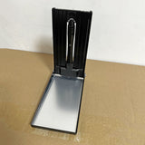 Compact DS-V1 inspection mirror shown on a demonstration surface.